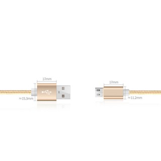 Cáp Sạc Nhanh Bọc Dù Cho IPhone 6/7/8/X/Xs Max/11