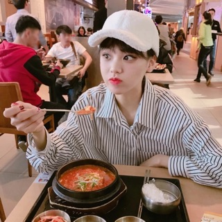 Áo sơmi nữ oversize