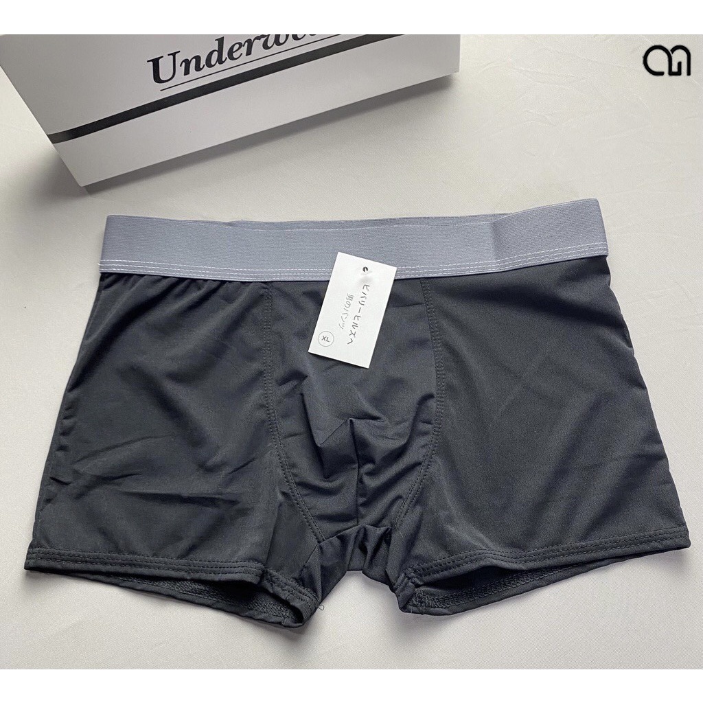 Quần sịp nam thun lạnh boxer,quần lót nam đùi co dãn 4 chiều, thoáng mát