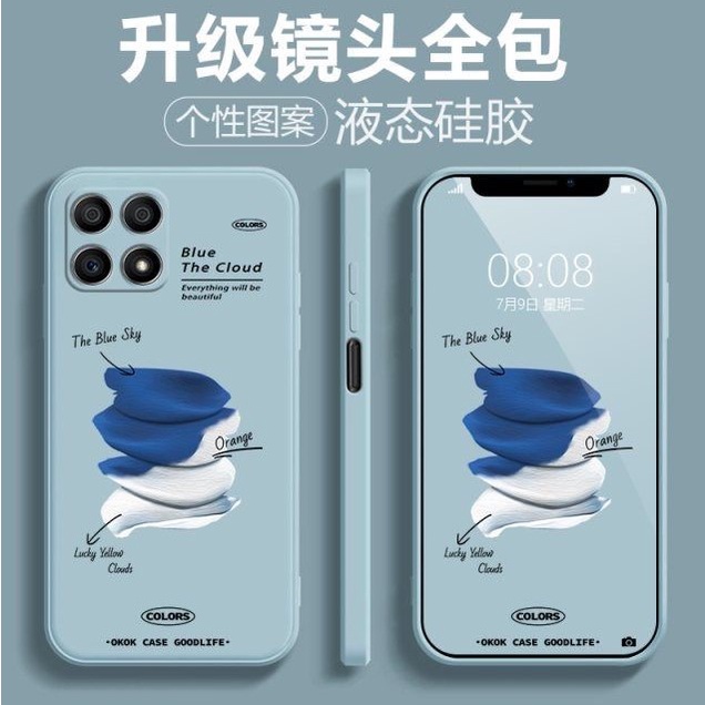 Ốp Điện Thoại TPU Họa Tiết Hoa Lá Cho Huawei Y9 2019 Huawei Y9 2018 Huawei Y8P Huawei Y7A Huawei Y9 Prime 2019 Y6S Y6 2019 Y7 2019