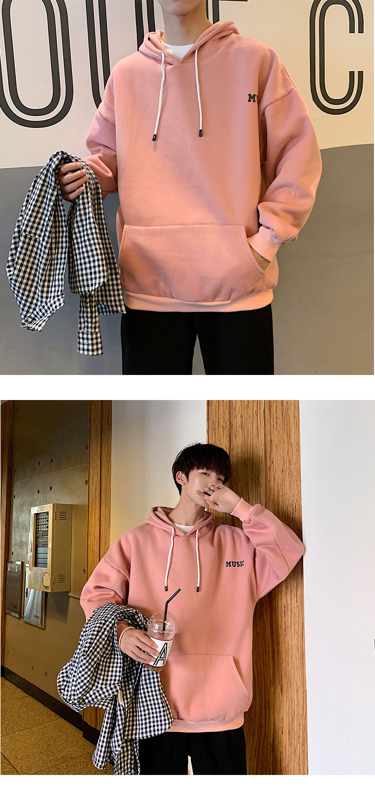 Áo hoodie form rộng kiểu dáng năng động thời trang cho nữ | BigBuy360 - bigbuy360.vn