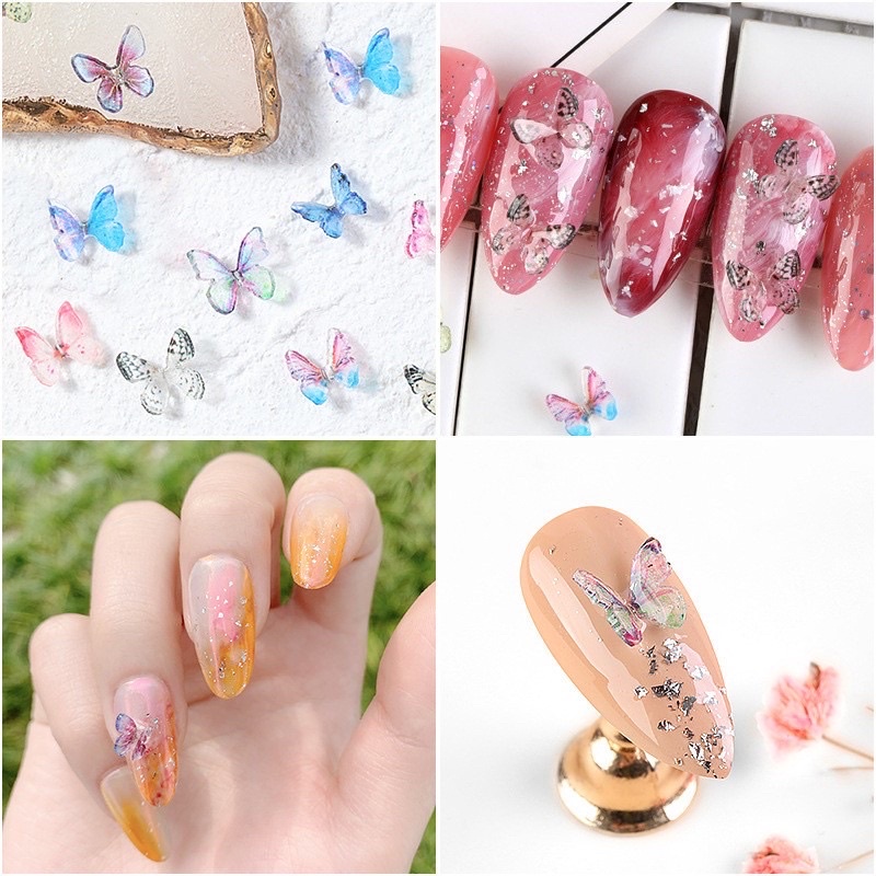 Charm đính mong hình buom 3D set 10 con