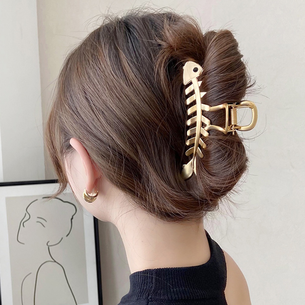 Kẹp Tóc Kim Loại Thời Trang Cho Nữ