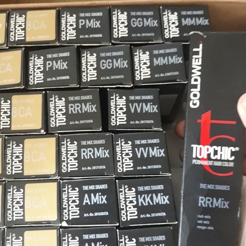 [Chính Hãng]Màu nhuộm thời trang cao cấp Goldwell  Topchic Permanent Hair Color 60ml