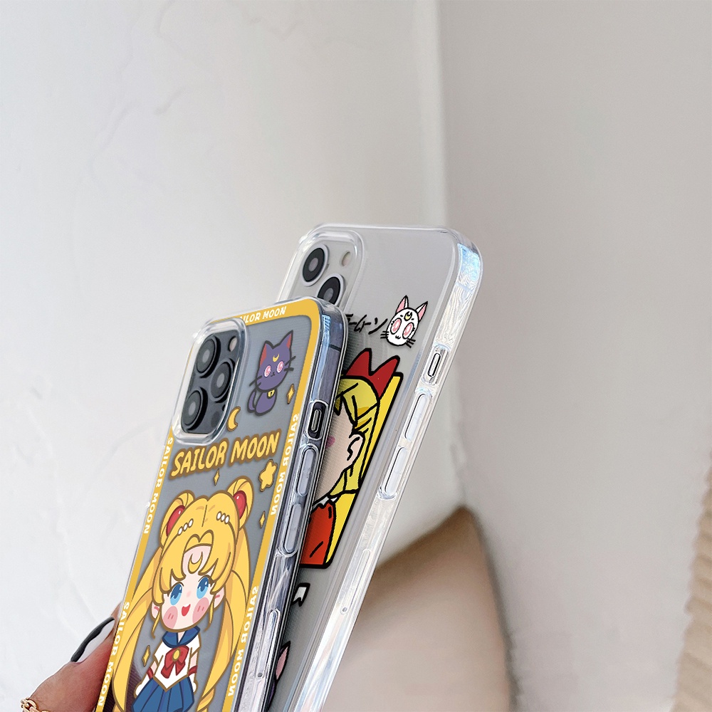 Ốp Điện Thoại Hình Thủy Thủ Mặt Trăng Cho Iphone 11 Pro Max 12 Pro Max 13 Pro Max Mini 6 7 8 6 7plus Se 2020 X Xs Xr 5 4