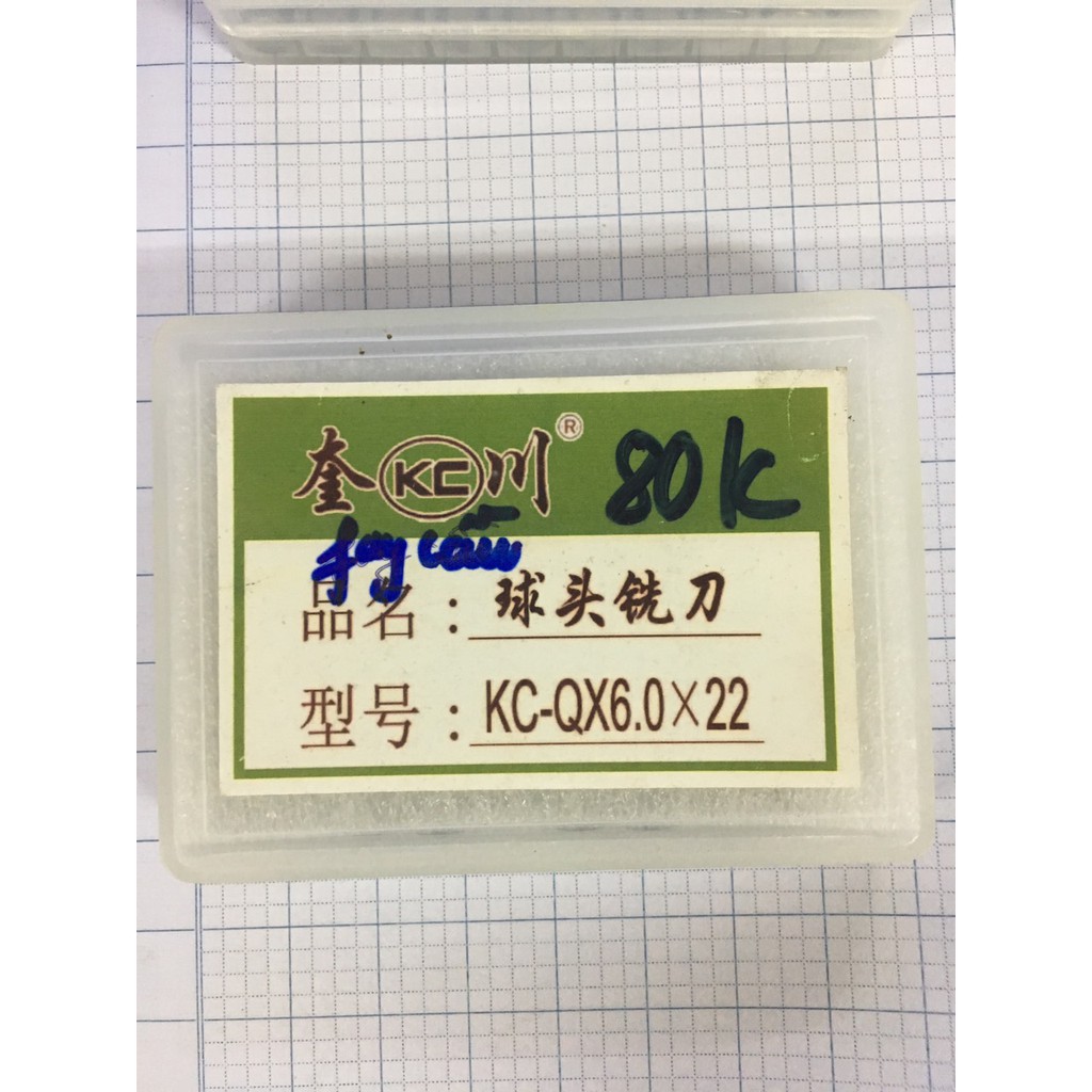 DAO PHAY CẦU 2ME KHẮC GỖ NHỰA CNC Φ6.0 x 22
