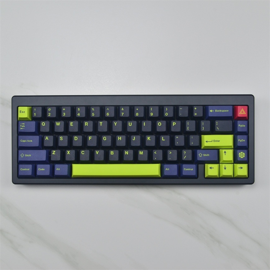 129 Phím Night Run Keycap Cherry Profile PBT Dye Sub Bàn phím cơ học Keycap