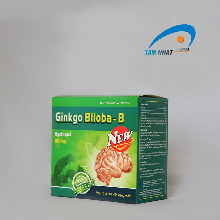 Viên Uống Bổ Não - Ginkgo Biloba 80mg