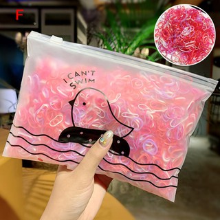 Set 1000 Dây Cột Tóc Nhiều Màu Sắc Dễ Thương