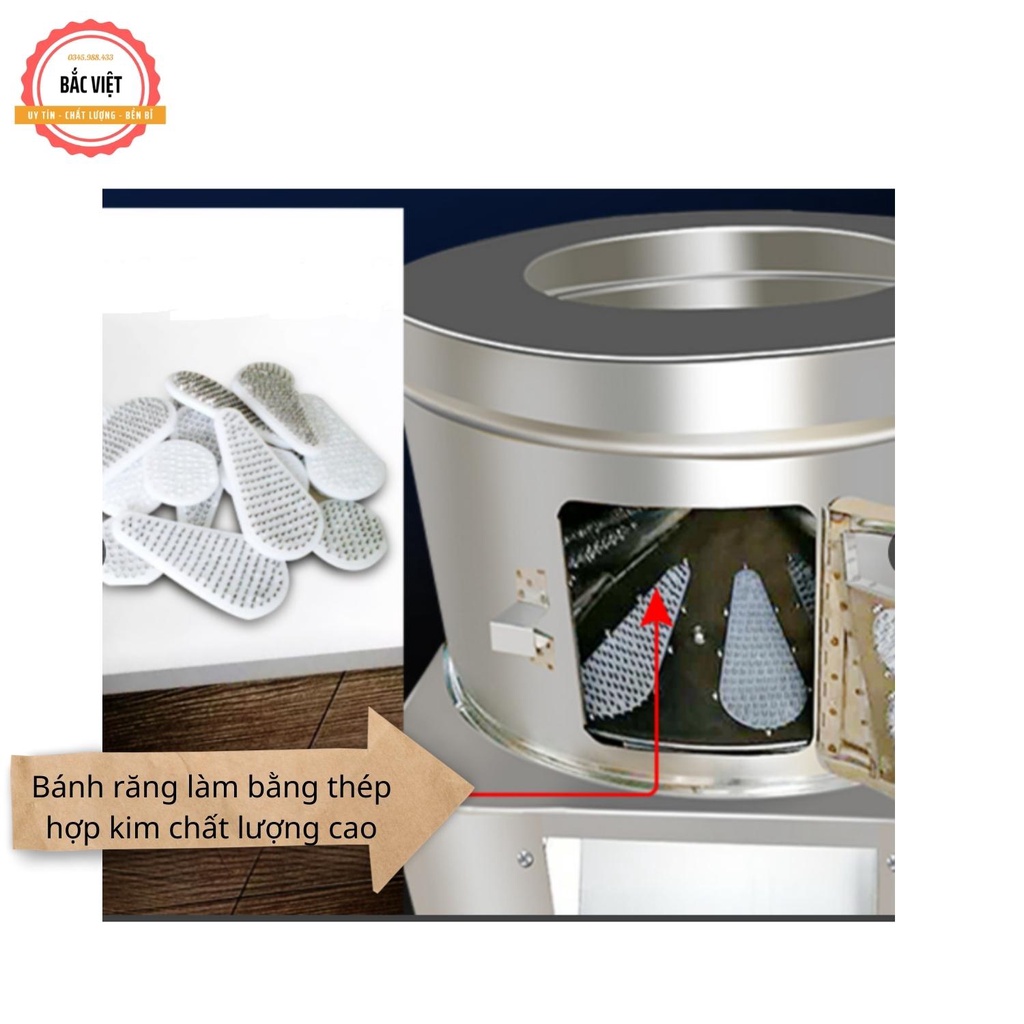 Máy đánh vảy cá lóc, cá rô phi.... công nghiệp tự động dạng tròn inox 304 giá rẻ - chất lượng- Bảo hành 12 tháng