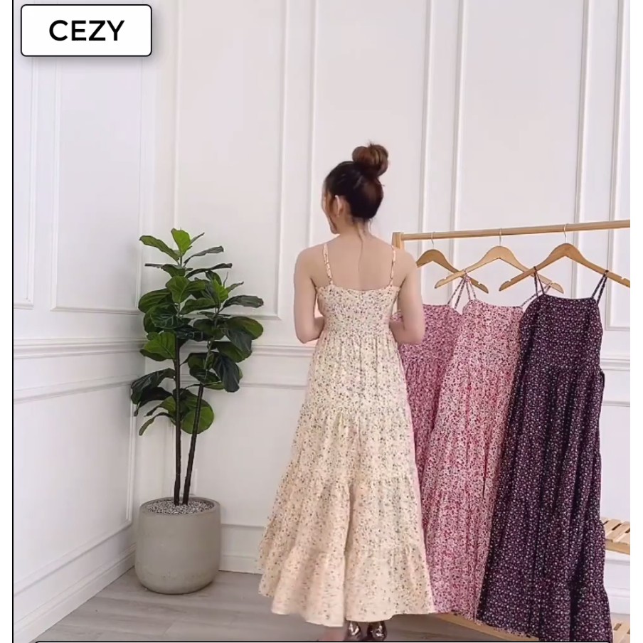 Đầm Maxi Hoa Có Size Bigsize Đi Biển Cao Cấp CEZY D50