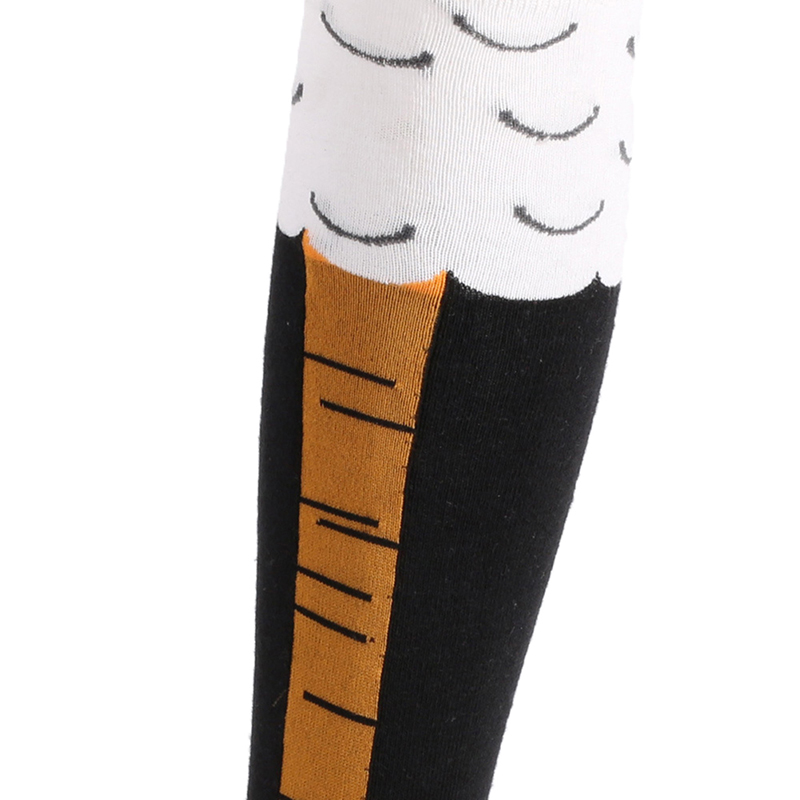 Tất Cổ Cao In Hình Gà Vui Nhộn Hợp Thời Trang