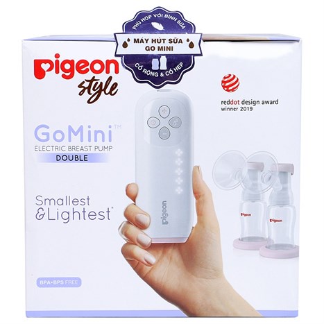 Máy hút sữa điện đôi Pigeon Go Mini