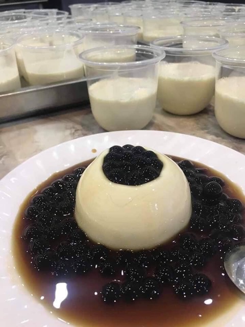 Set tàu hũ bột 500g , syrup 250g, Tchâu đen 1kg