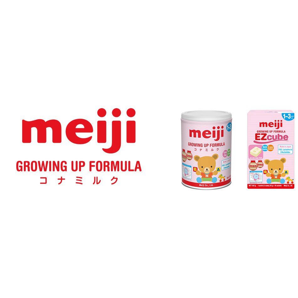 Sữa bột Meiji 1_3 GROWING UP FORMULA  800g