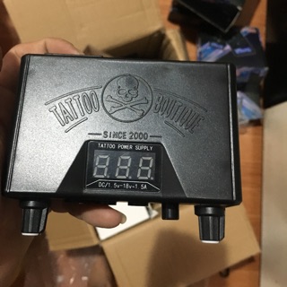 Nguồn máy xăm mini 2 cổng