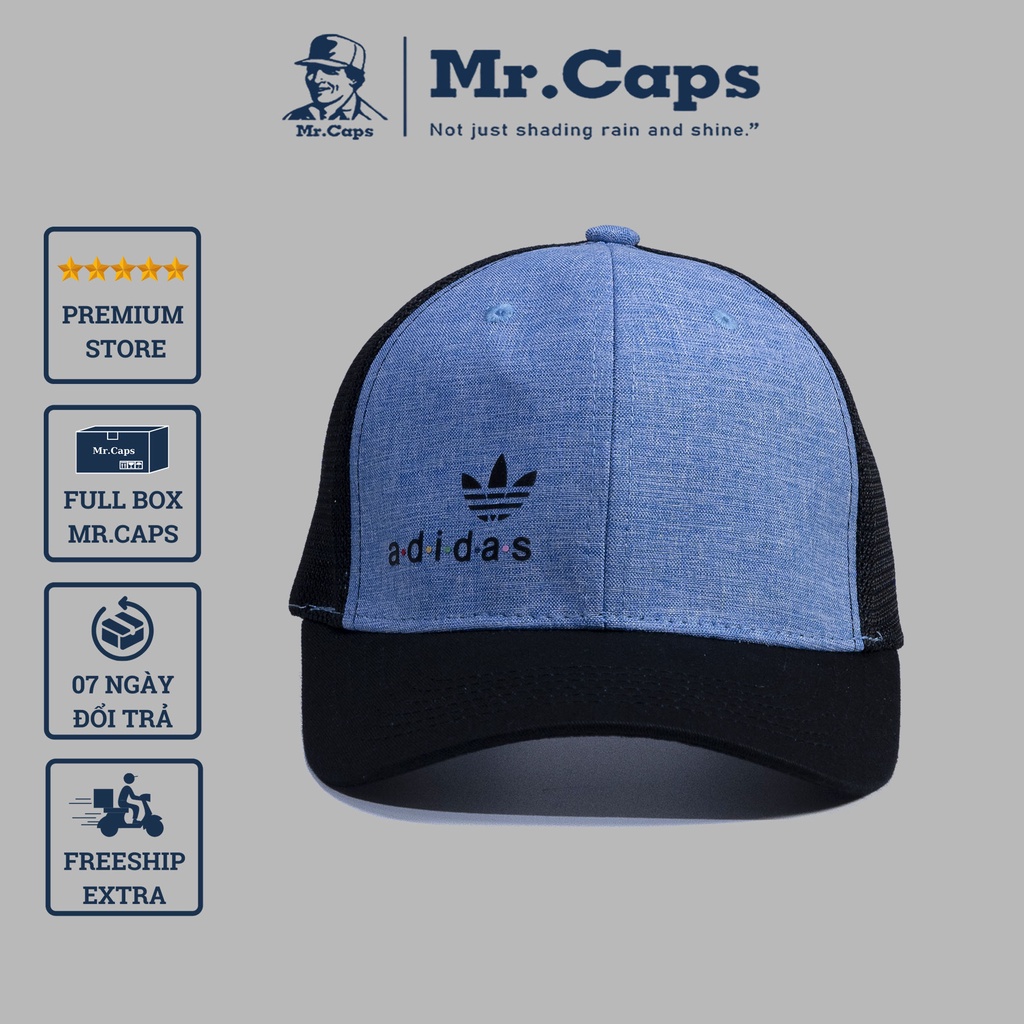 Mũ adidas lưới - Nón lưỡi trai nam nữ freesize thời trang cao cấp phong cách unisex Hàn Quốc ulzzang Mrcap Store ADD20