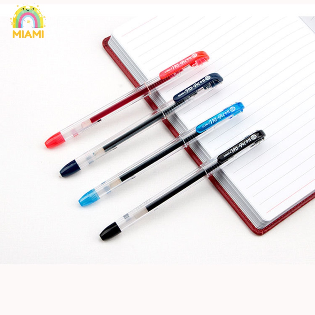 Bút Bi Nước Dong A My-Gel Ngòi 0.5mm Hàn Quốc, Hàng Chính Hãng, Mực Trơn Nét Nhỏ, Bút Gel Nhiều Màu