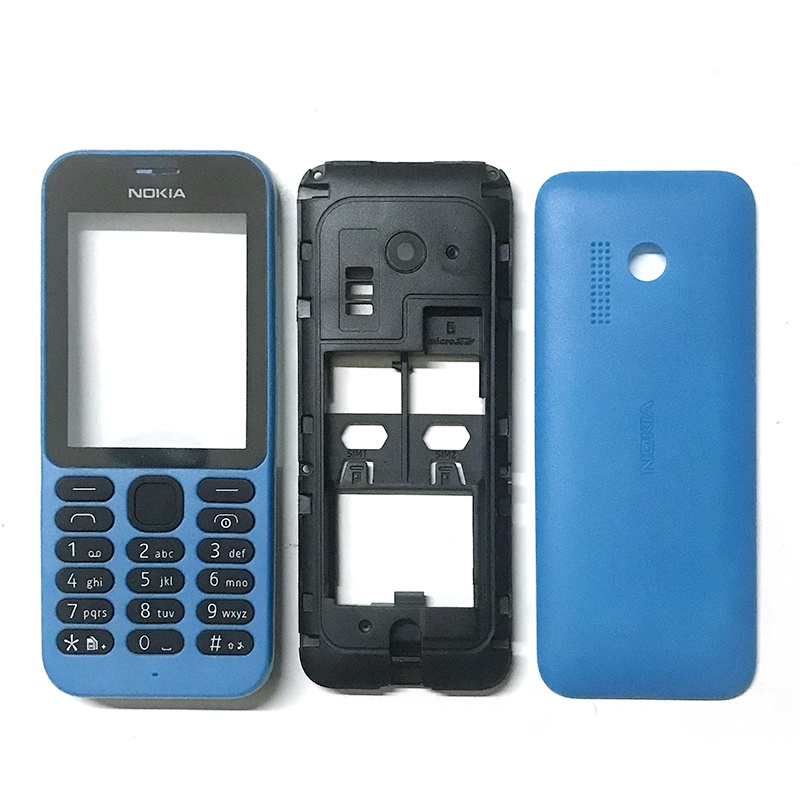 Bộ vỏ Nokia 215 / 222 kèm phím