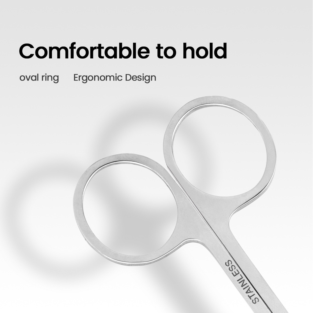 Kéo cắt tỉa lông mày thép không gỉ, kéo chuyên dụng spa phun xăm - lucy store thiết bị vật tư spa