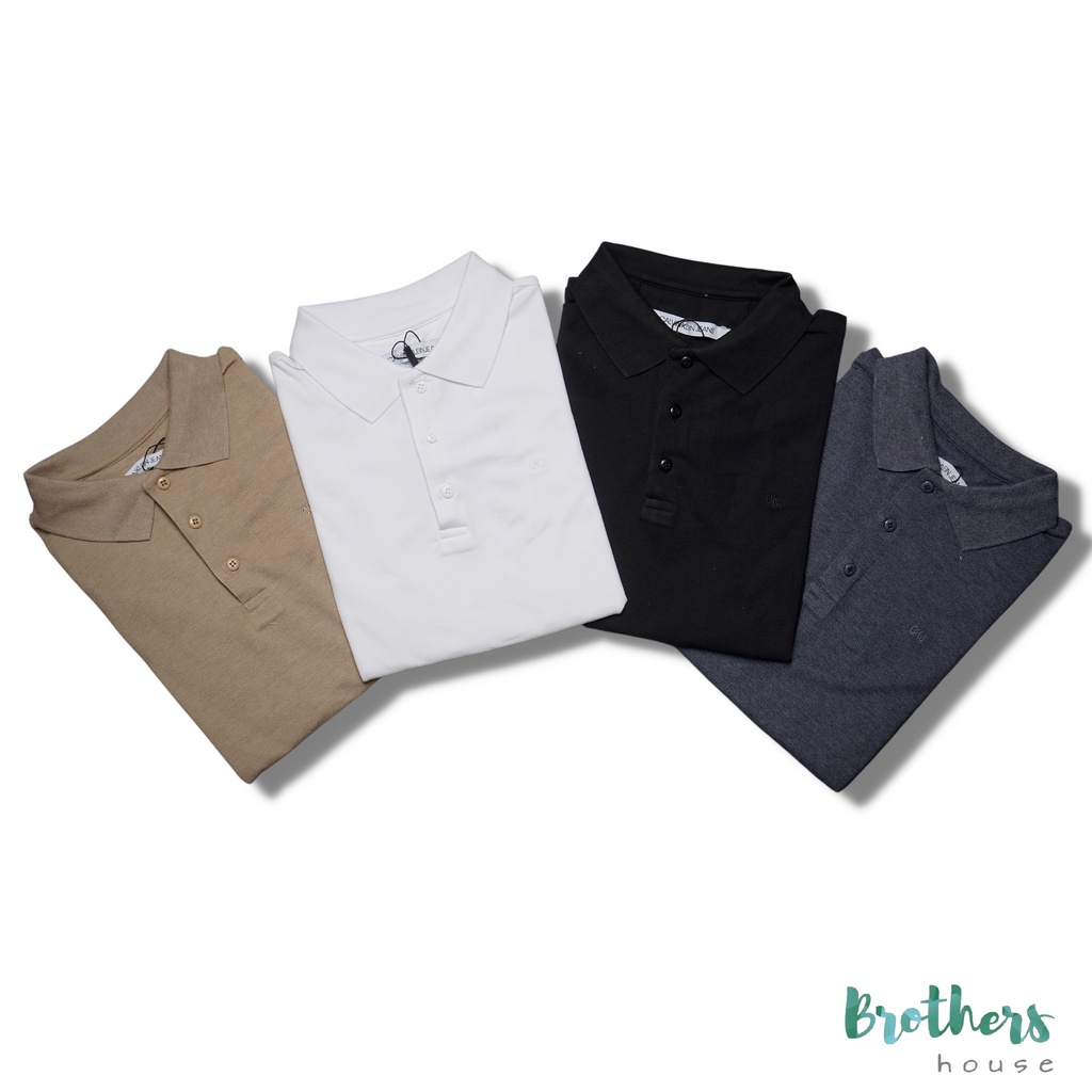 |Cao cấp| Áo polo nam trơn CK vải cotton mềm mịn, lên dáng chất ngất