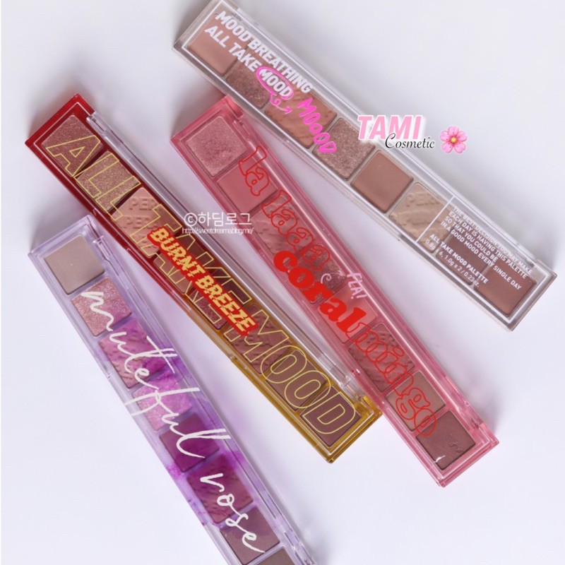 BẢNG PHẤN MẮT PERIPERA ALL TAKE MOOD PALETTE