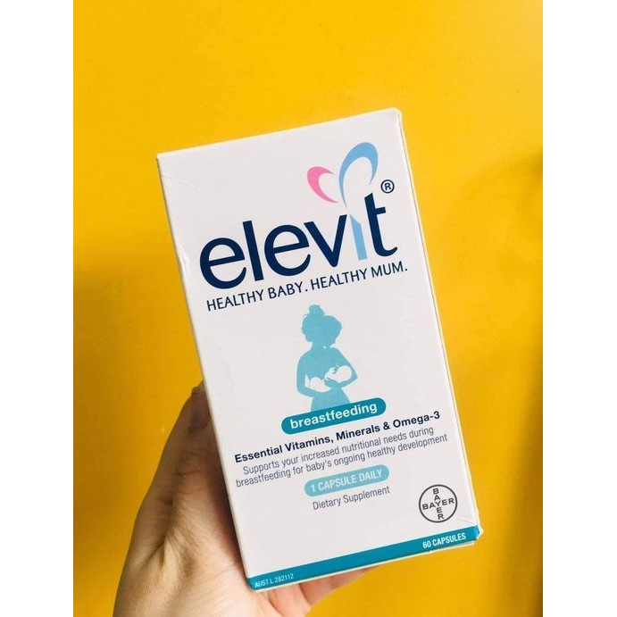 Vitamin tổng hợp Elevit bú sau sinh mẫu mới 60 viên