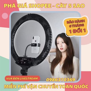 Đèn Livestream 45cm cảm ứng kèm 3 kẹp,đèn livestream 3 chế độ sáng hỗ trợ trang điểm,quay phim.VICTORY