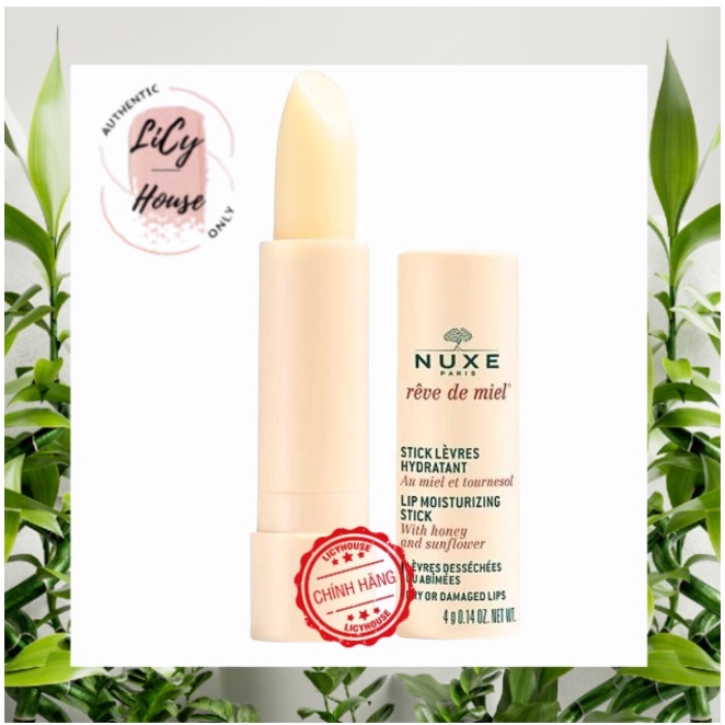 Son Dưỡng Môi Nuxe Reve de Miel Lip Moisturising Stick 4g - licy house