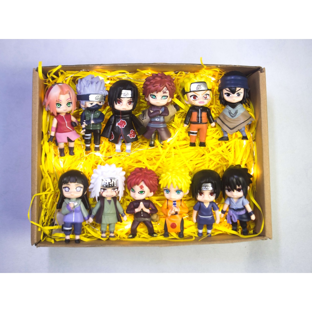 Quà Tặng Sinh Nhật, Hộp Quà Mô Hình Nhân Vật Naruto Chibi Thế Hệ Mới Cao Cấp, Nhân Vật Anime Yêu Thích Của Các Bạn Nhỏ