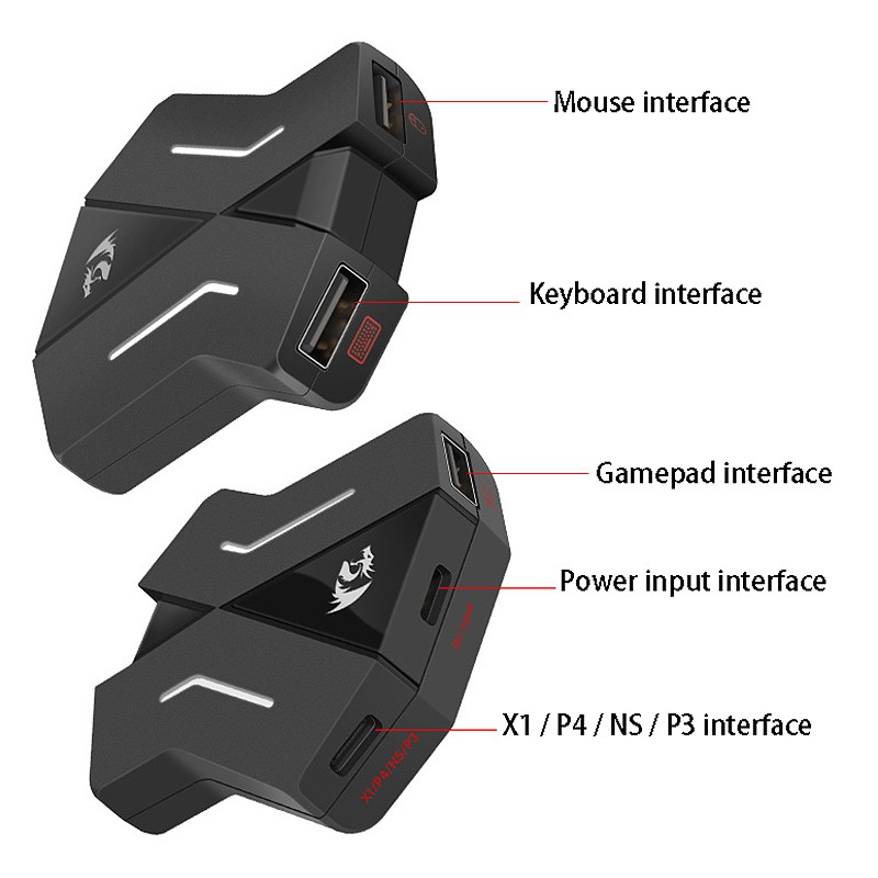 Bộ Bàn Phím Redragon Ga200 Ps4 Cho Xbox Ps4Pro Ps3 | BigBuy360 - bigbuy360.vn