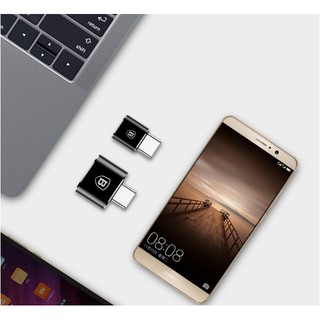 [HCM] Đầu chuyển Type C sang Micro USB hoặc USB Baseus