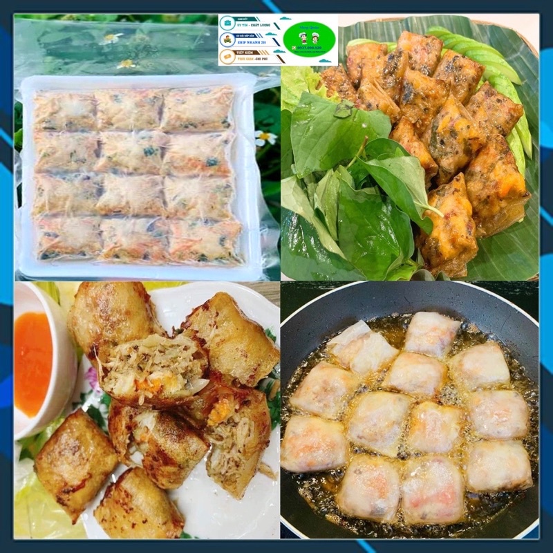 1 khay 9 cái nem cua bể ăn là mê