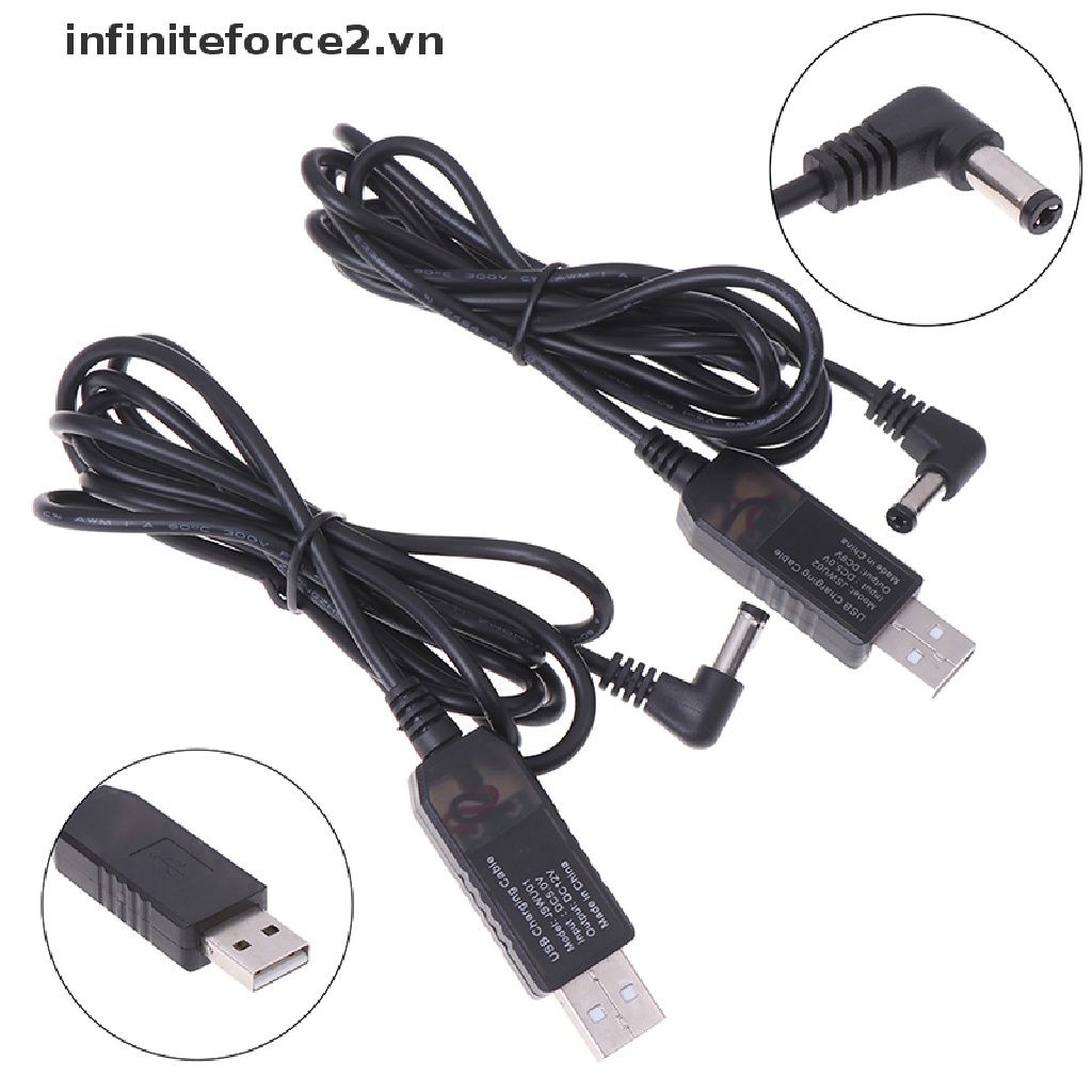 Bộ chuyển đổi usb 5V sang DC 9V 12V 2.1x5.5mm chất lượng cao