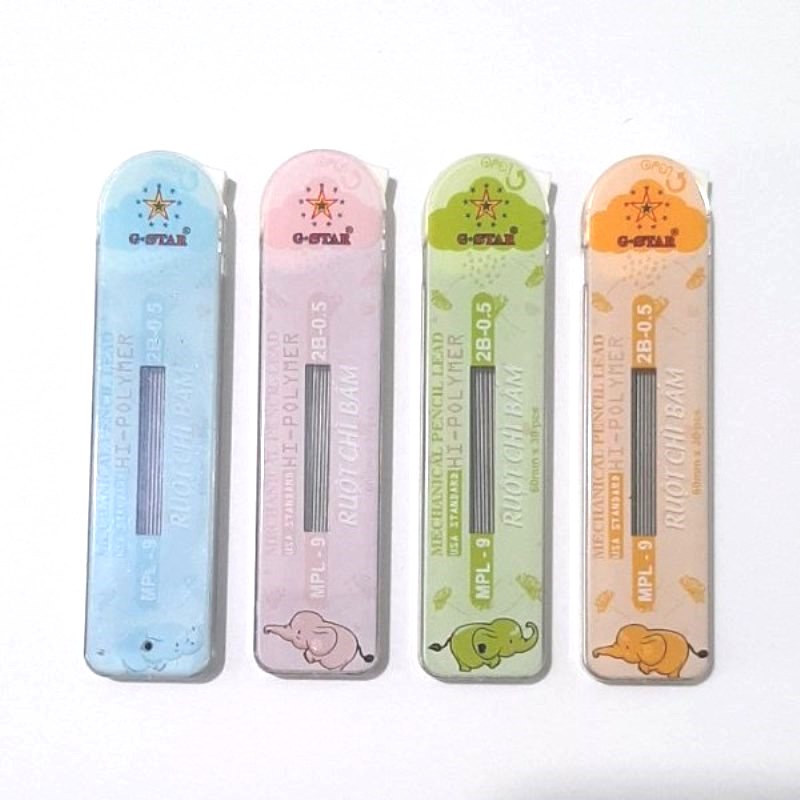 Ruột chì bấm GS - Ngòi 0.5mm - 30pcs/tép