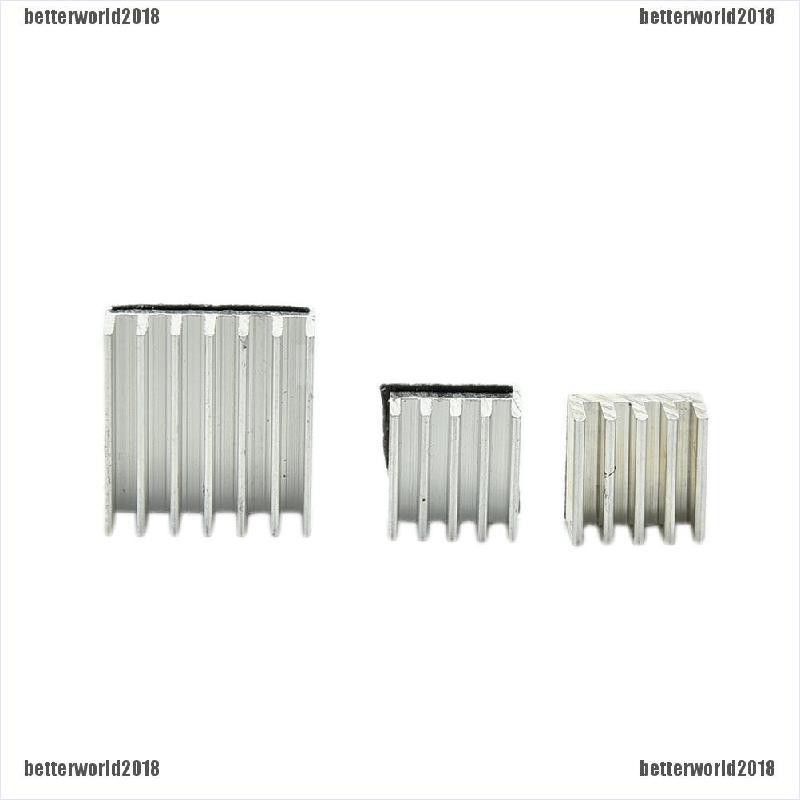 [Better] Aluminum Heatsink x3pcs - Protect OverClocking Raspberry Pi 2 & Model B [World] | BigBuy360 - bigbuy360.vn