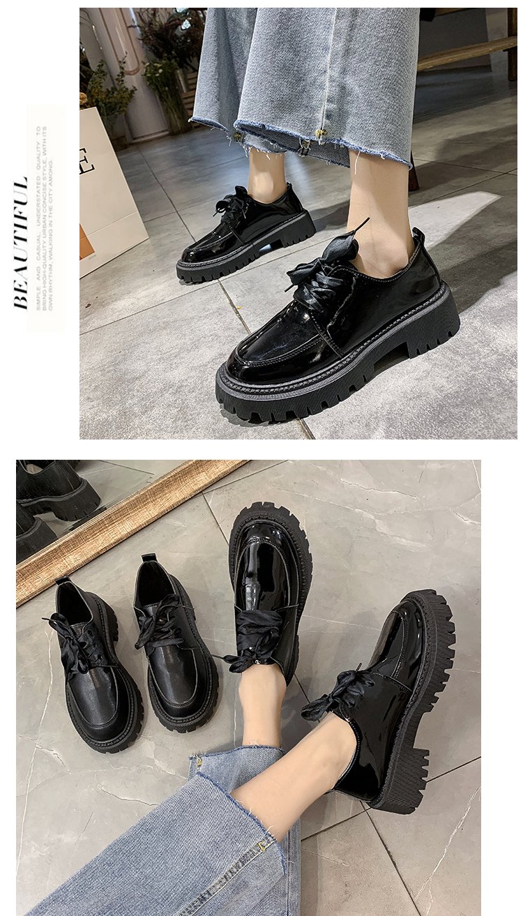 Giày Nữ Vải Da Cột Dây Xinh Xắn