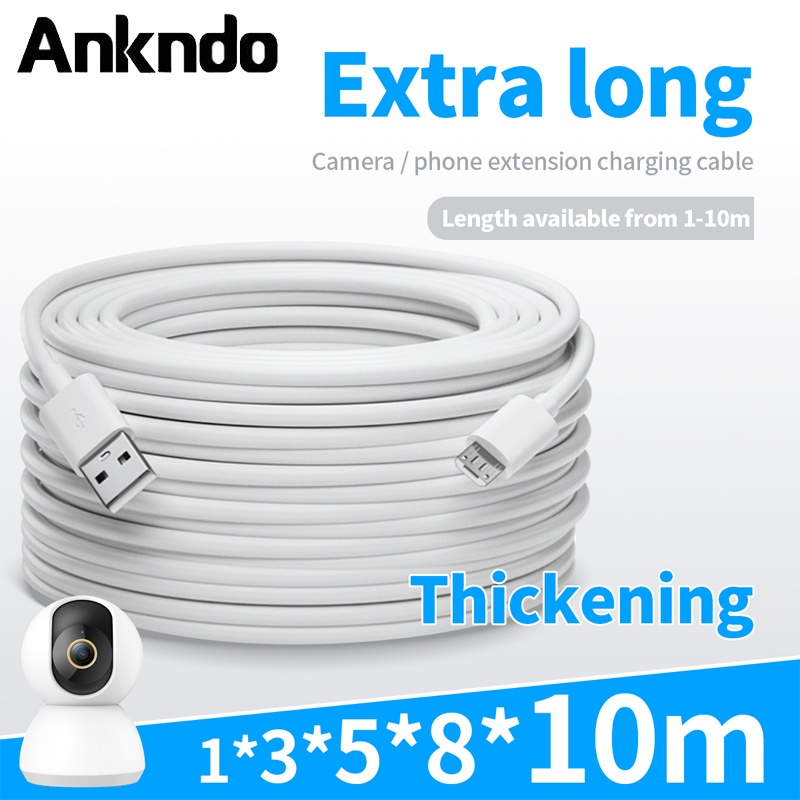Dây cáp sạc Ankndo 1m/5m/10m dành cho điện thoại Android