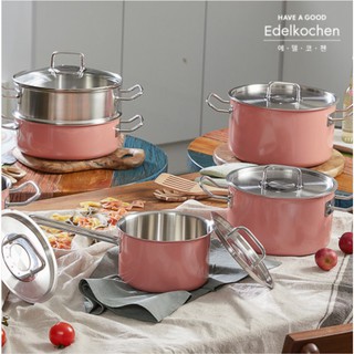 Quánh Edelkochen Solid Hồng 3 lớp 16cm