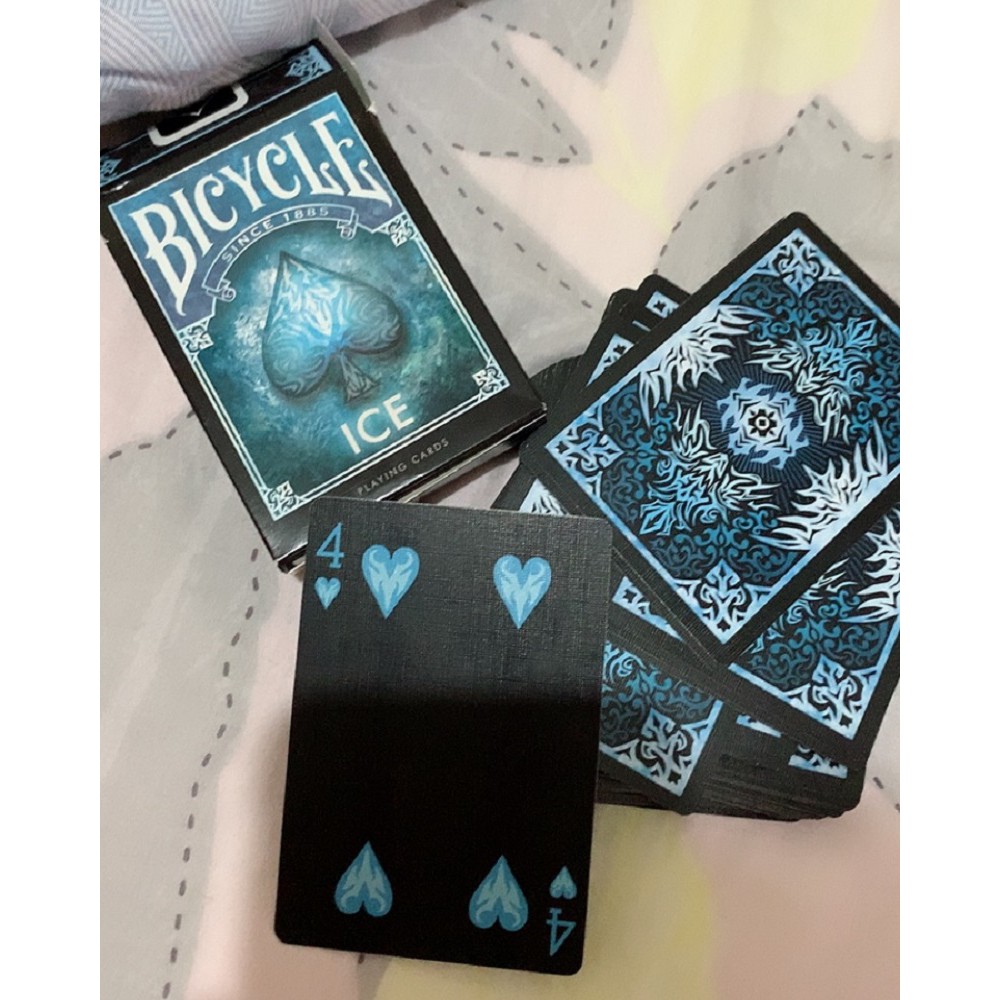 Bộ Bài Bicycle Ice Playing Cards, Thẻ Sưu Tập USPCC, Trò Chơi Thẻ Ma Thuật, Đạo Cụ Ảo Thuật Cho Nhà Ảo Thuật