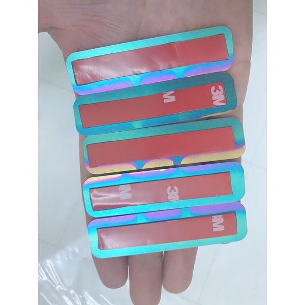 (Giá Đặc Biệt) LôGô Titan ZinPat Có Sẵn Keo 3M Gắn Nhiều Vị Trí Trên Xe