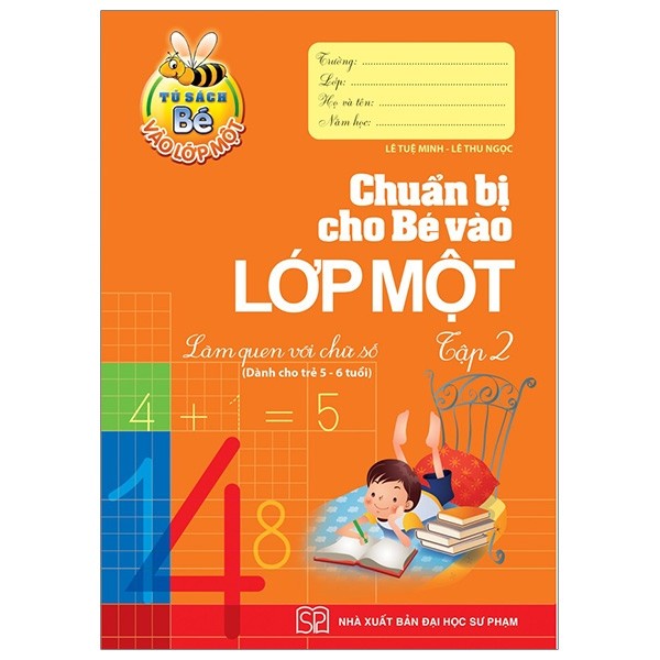 Sách - Làm Quen Với Chữ Số- Chuẩn Bị Cho Bé Vào Lớp 1 - Tập 2