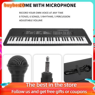 Đàn piano điện tử 61 phím kèm micro nhiều chức năng cho trẻ em và người lớn