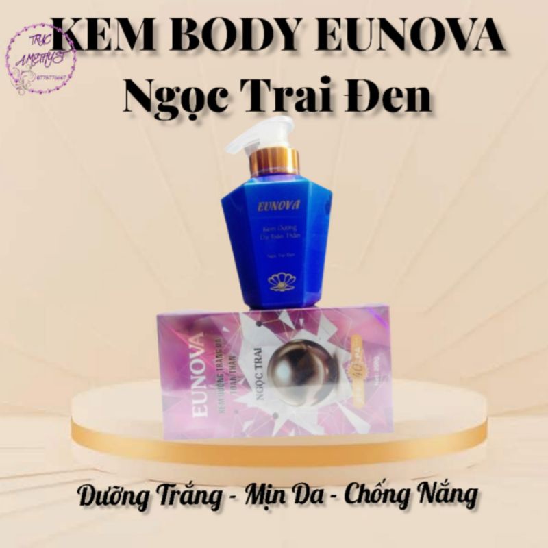 KEM DƯỠNG TRẮNG DA EUNOVA NGỌC TRAI ĐEN