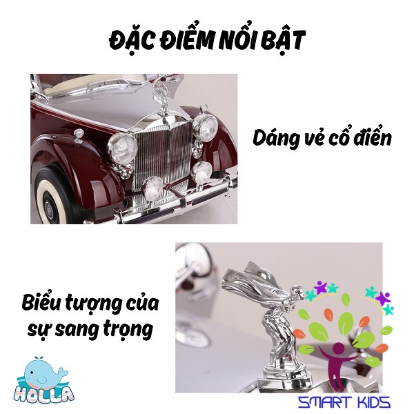 Xe ô tô điện cổ điển Holla HL-10147