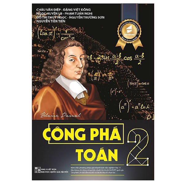 Sách - Combo Công Phá Toán 1 + Công Phá Toán 2 + Công Phá Toán 3 (3 cuốn)