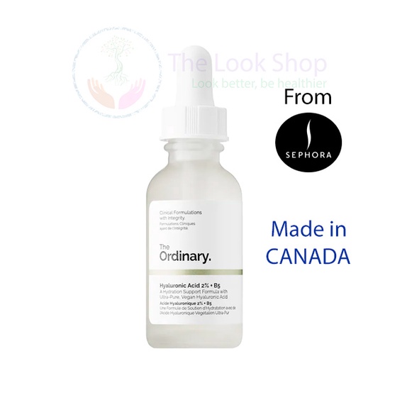 Serum Hyaluronic Acid 2% + B5 Hydrating Serum The Ordinary- Cấp nước, dưỡng ẩm, hồi phục da- Sephora phân phối