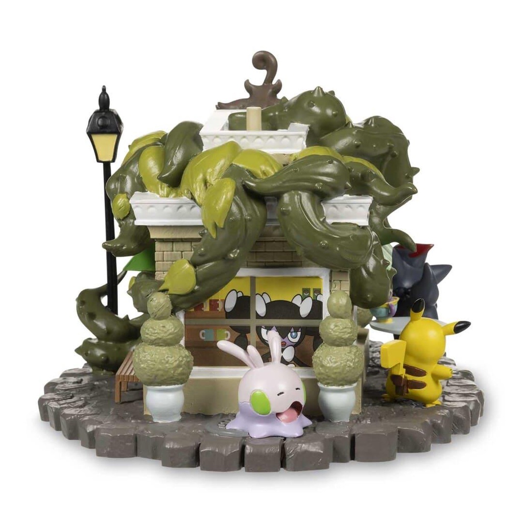 Mô hình Pokemon Pansage Creeping Vines Tea Shop 18cm Haunted Village Figure PokemonCenter PO21