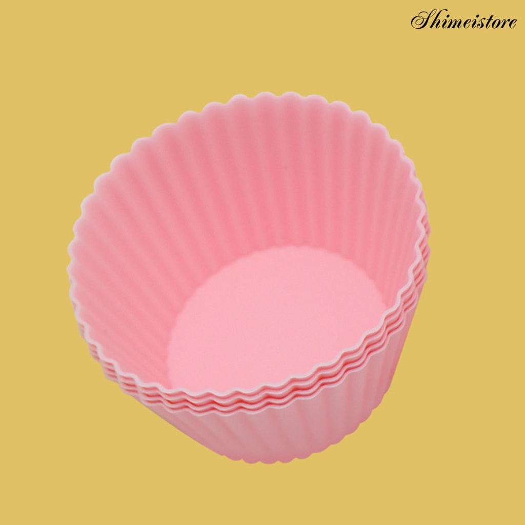 Set 12 Khuôn Làm Bánh Muffin Bằng Silicone Thân Thiện Với Môi Trường Không Mùi Tiện Dụng
