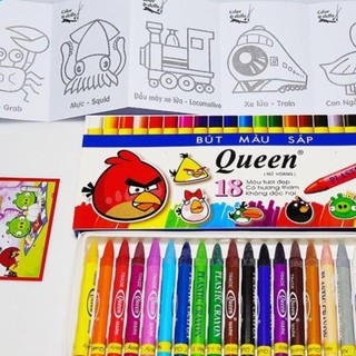 HỘP SÁP QUEEN 12-18 MÀU